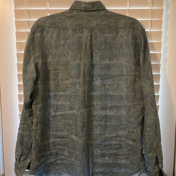 Billy Reid Linen Shirt - Picture 3 of 4